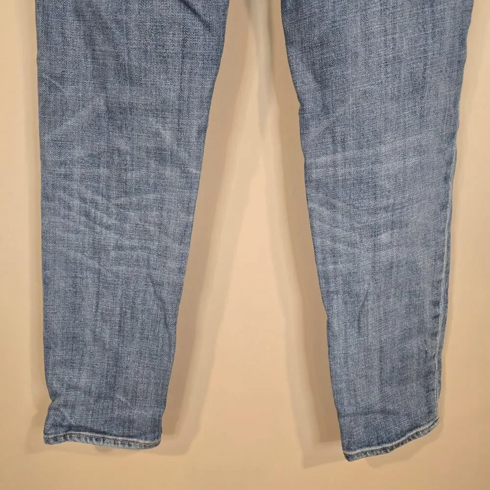 Women's J. Crew Toothpick Distressed Denim Jeans | Size 24
